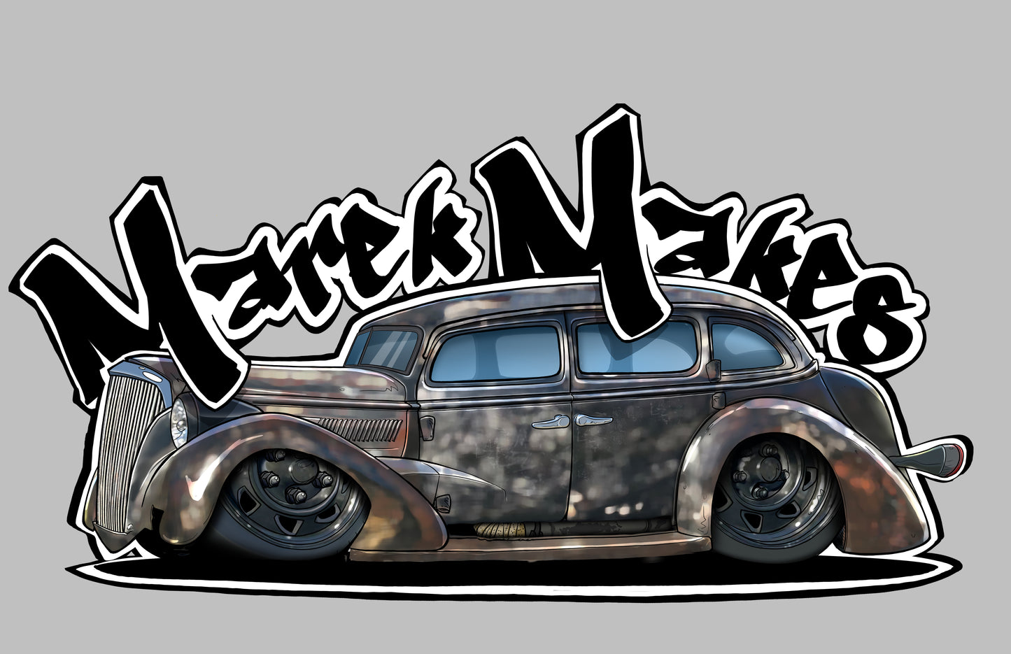 Marek Makes Sticker