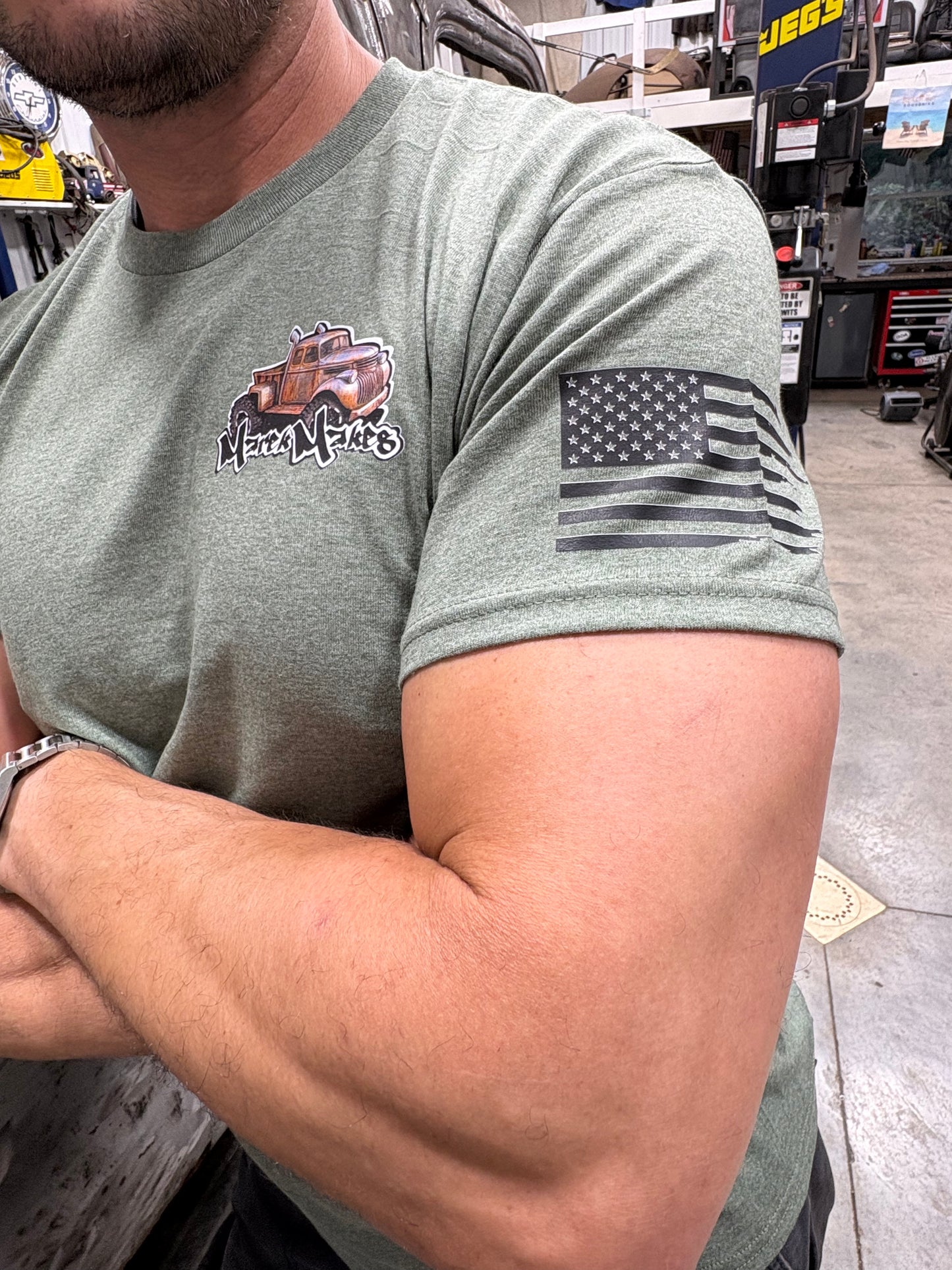 Marek Makes T-Shirt - OLIVE