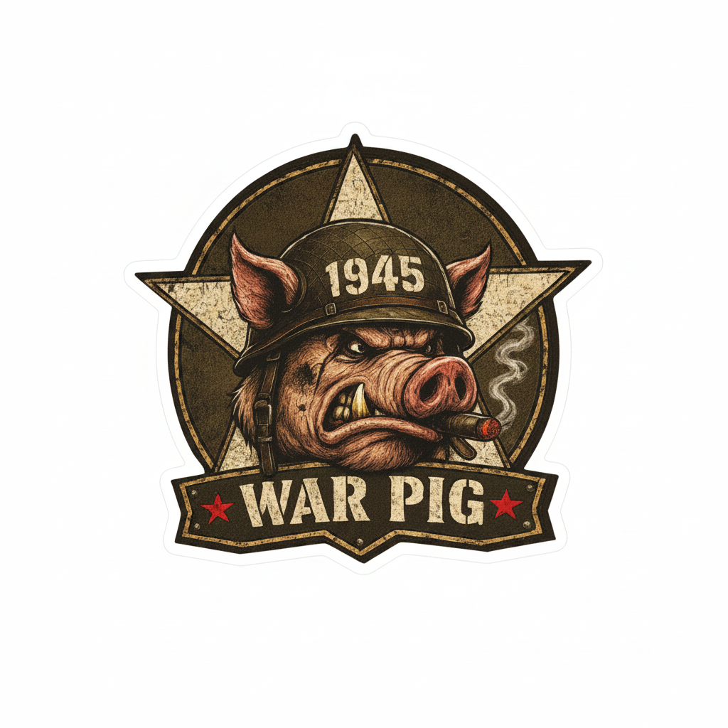 War Pig Sticker